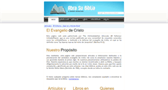 Desktop Screenshot of abra-su-biblia.christadelphian-advocate.org